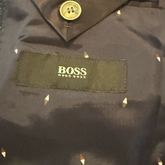 Hugo Boss Raye 7 extra slim fit wool & linen Jacket - Picture 6 of 14